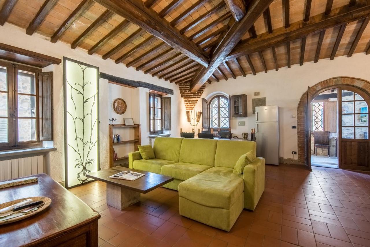 Apartmán Casale Rosennano - Loggia Exteriér fotografie