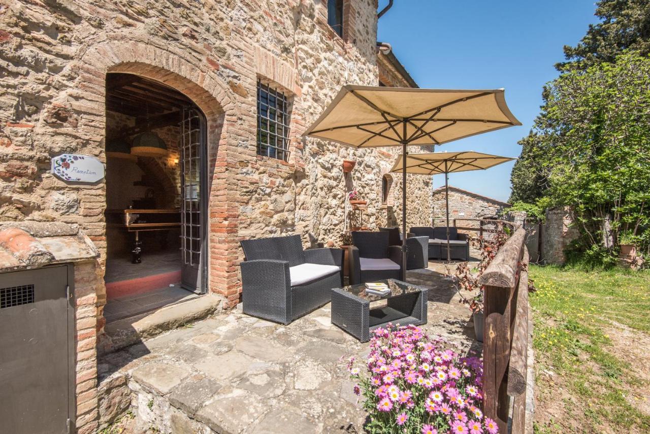 Apartmán Casale Rosennano - Loggia Exteriér fotografie