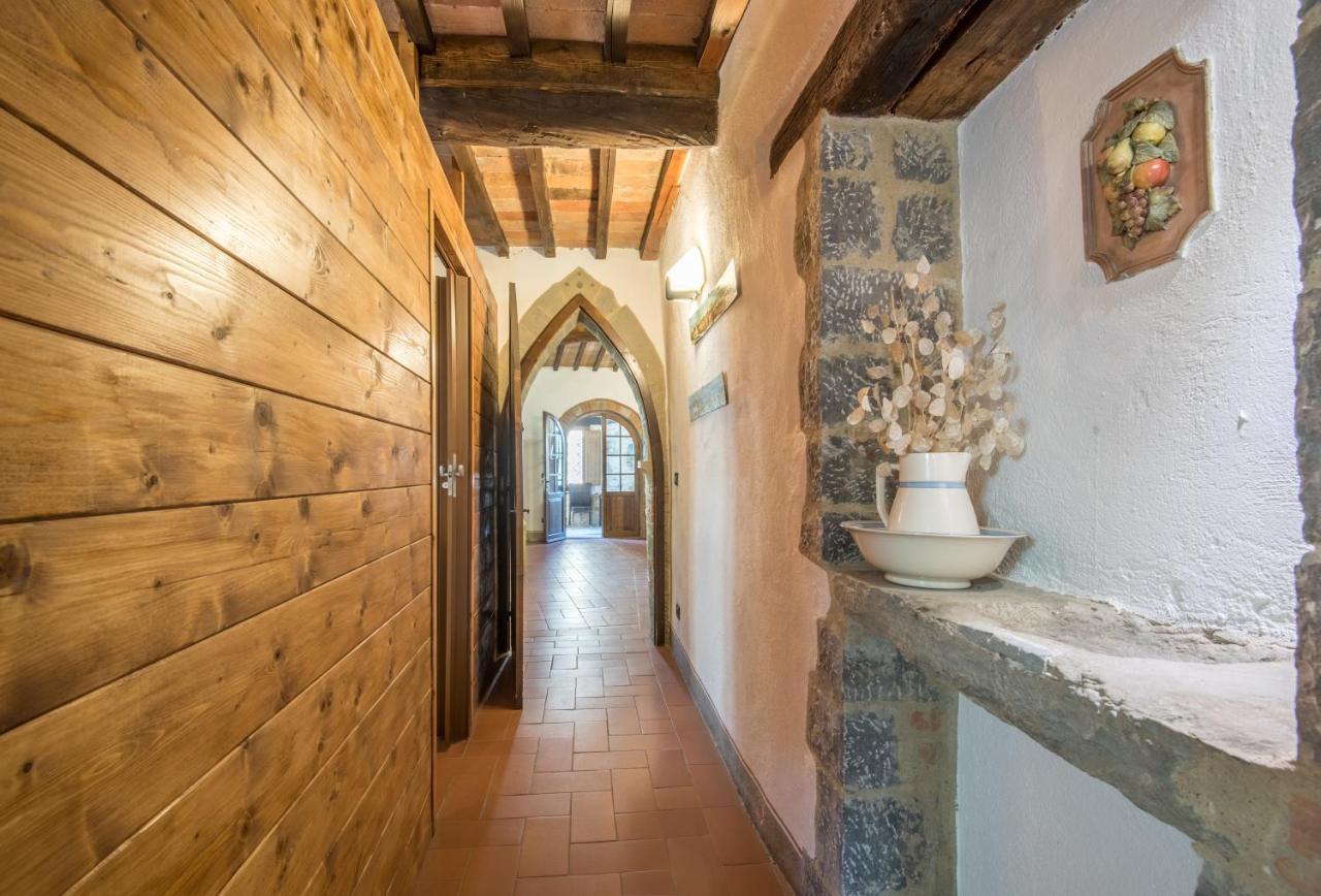 Apartmán Casale Rosennano - Loggia Exteriér fotografie