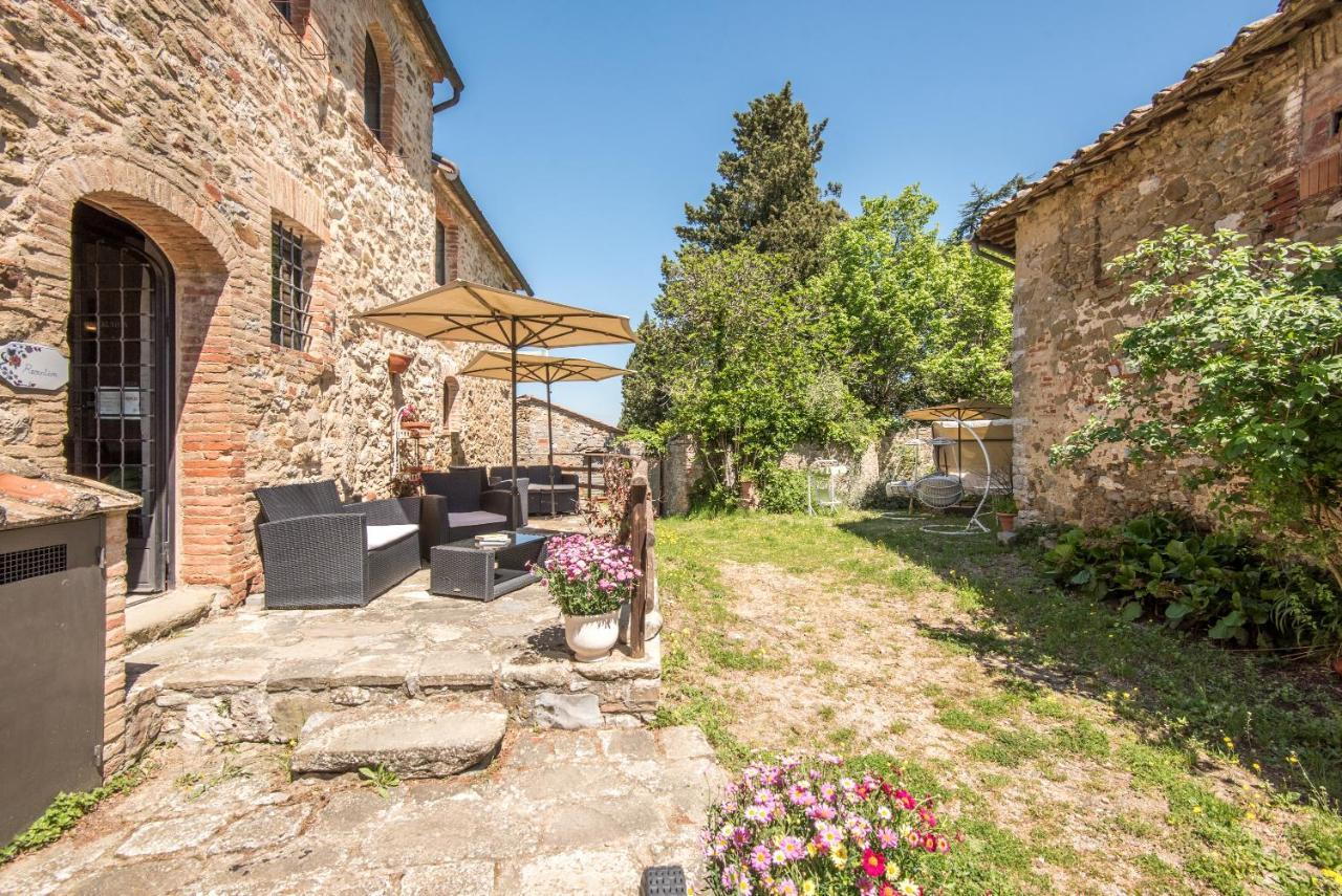 Apartmán Casale Rosennano - Loggia Exteriér fotografie