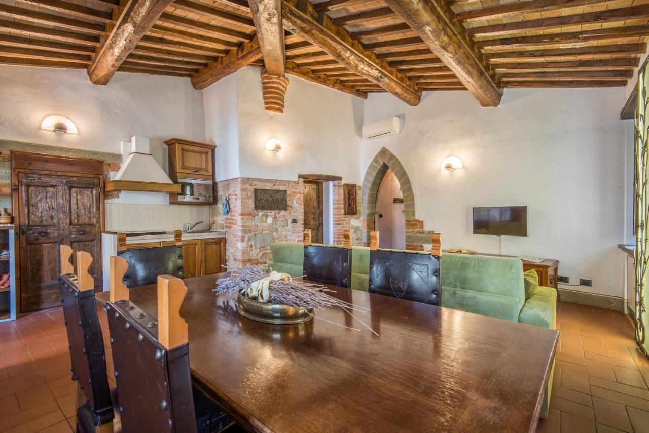 Apartmán Casale Rosennano - Loggia Exteriér fotografie