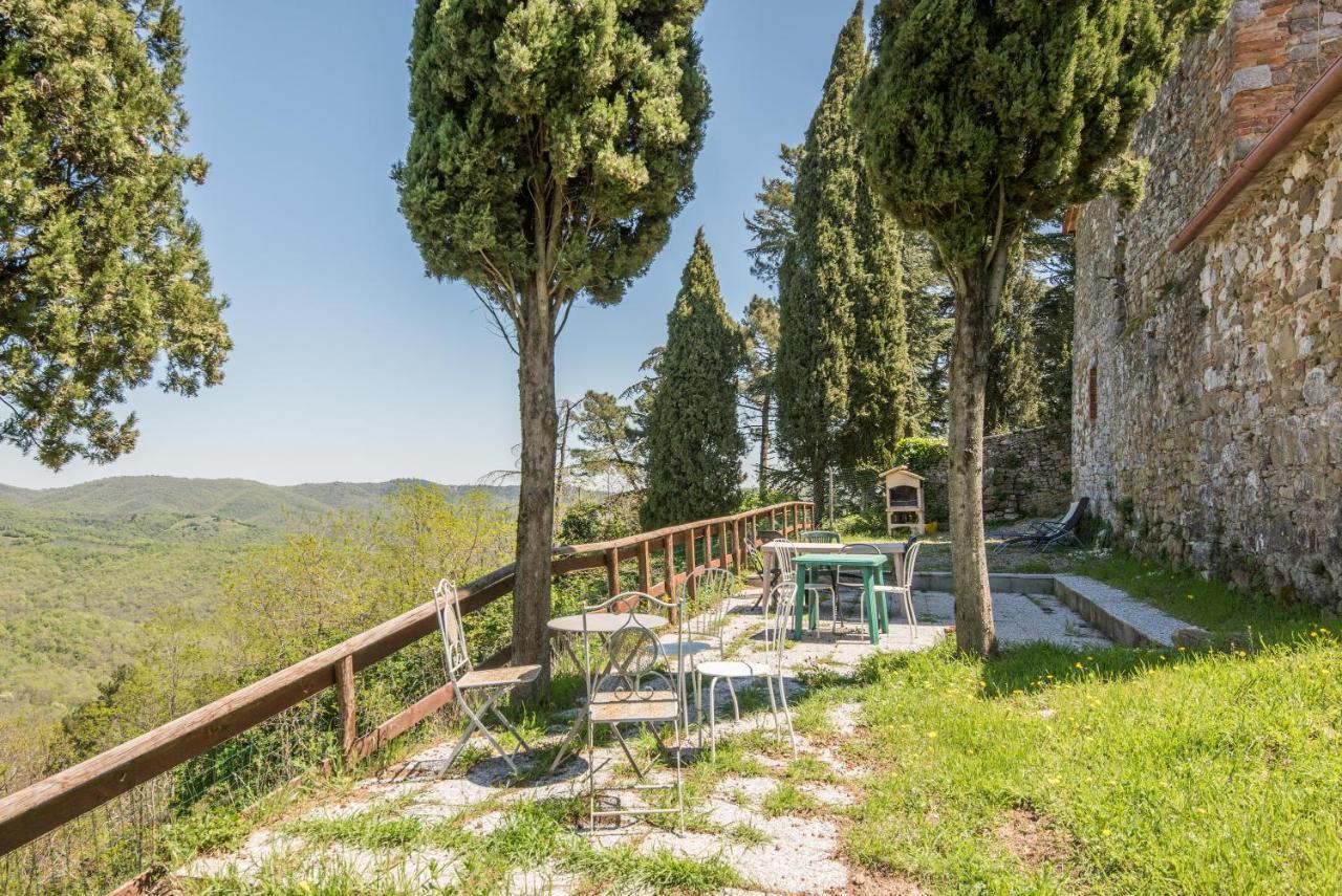 Apartmán Casale Rosennano - Loggia Exteriér fotografie