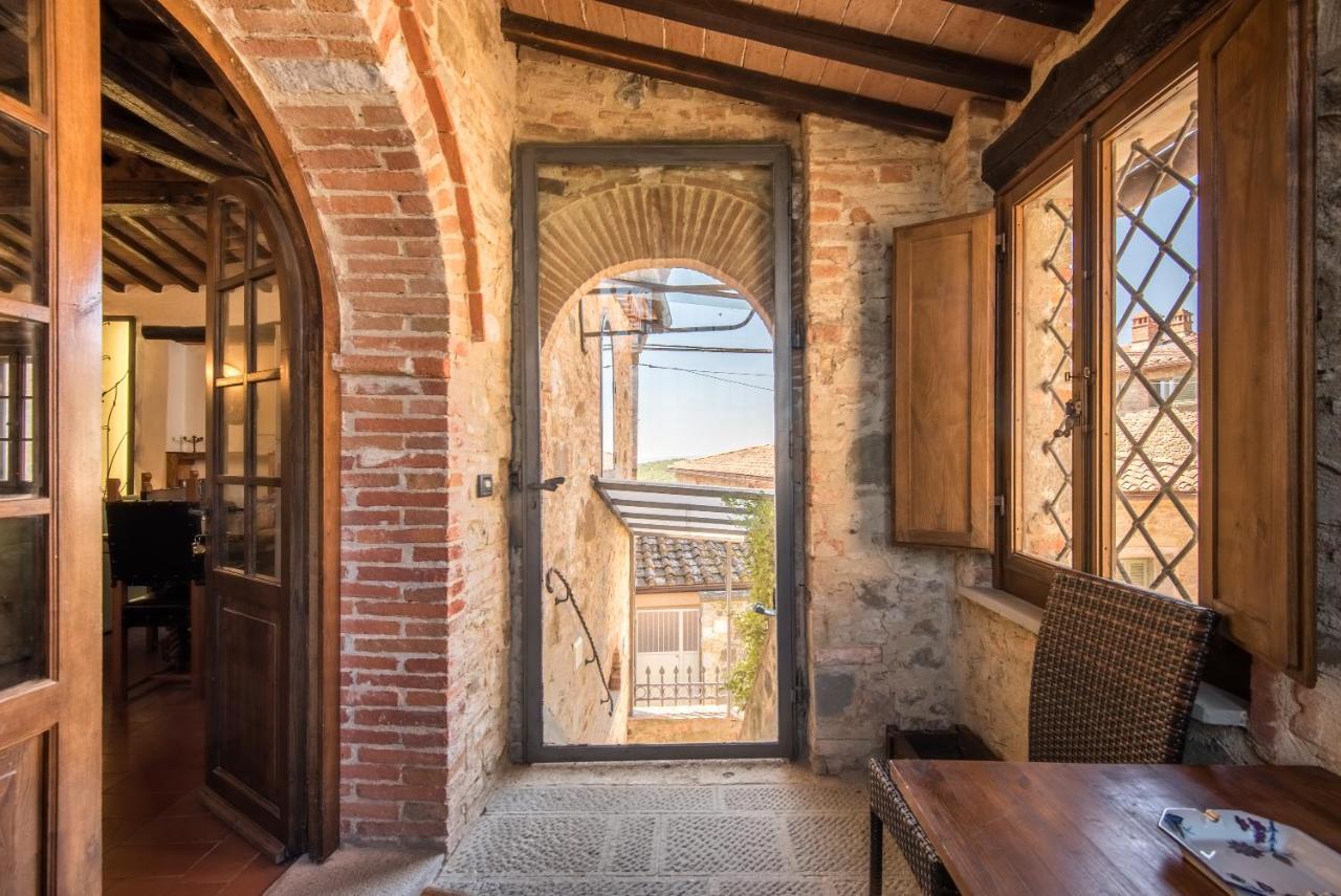 Apartmán Casale Rosennano - Loggia Exteriér fotografie