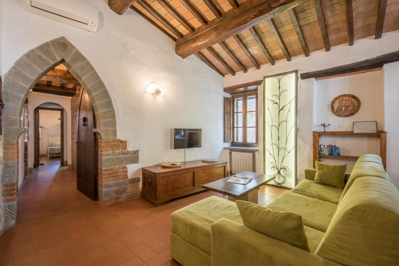 Apartmán Casale Rosennano - Loggia Exteriér fotografie