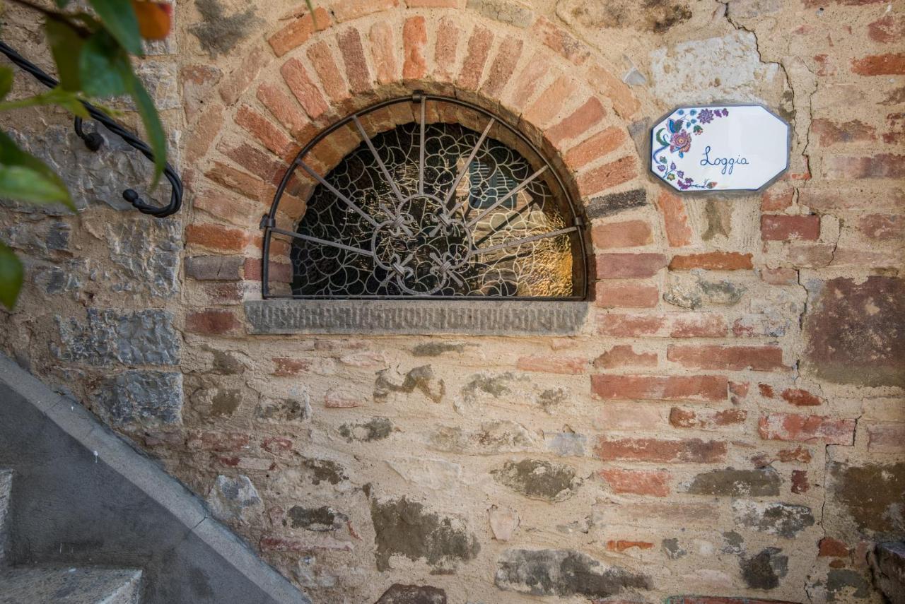 Apartmán Casale Rosennano - Loggia Exteriér fotografie